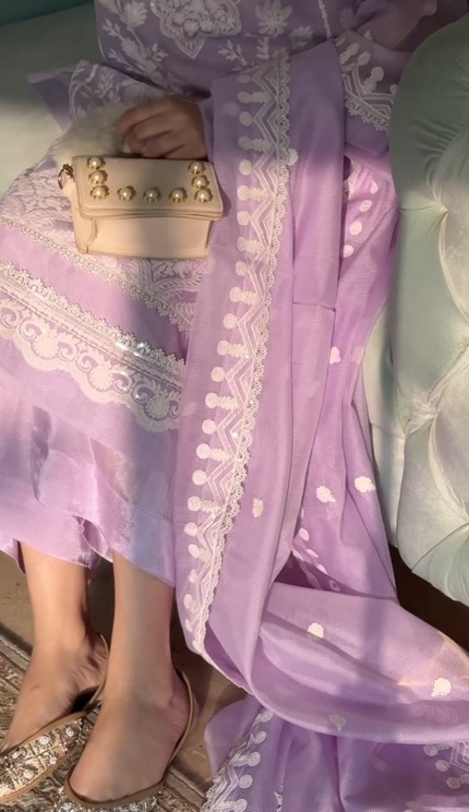 A7 - Kanwal Heavy Embroidred Pakistani dress - Image 3