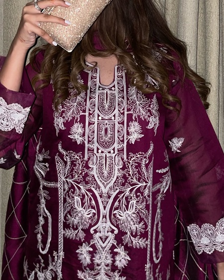 A9 - Mehrunissa 3pc Embroidered Pakistani Wear